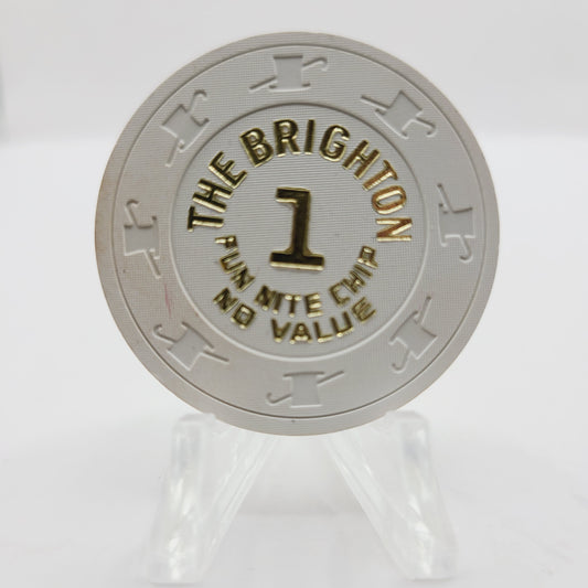 The Brighton Casino Atlantic City New Jersey 1980 NCV "Fun Nite" Casino Chip