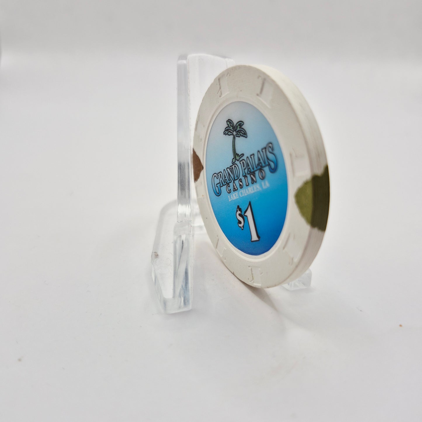 Grand Palais Casino Lake Charles Louisiana $1 Casino Chip