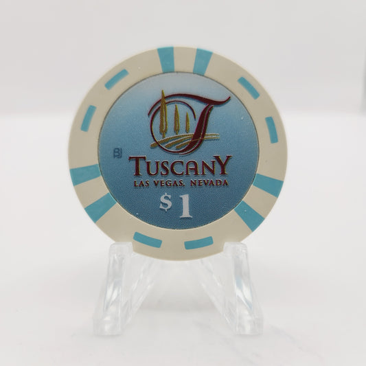 Tuscany Casino Las Vegas Nevada 2003 $1 Chip E2908