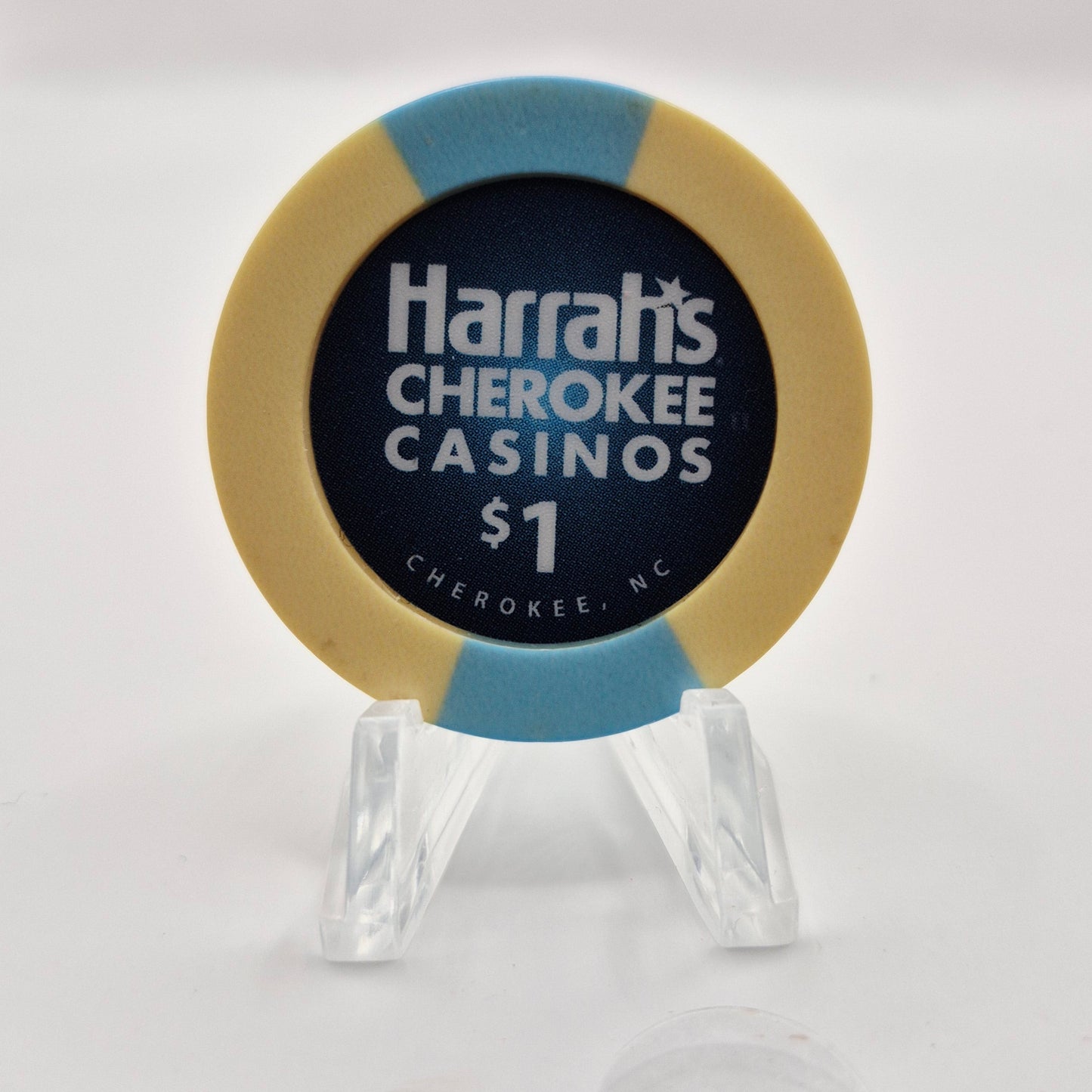 Harrah's Cherokee Valley River Hotel Casino Murphy North Carolina 2021 $1 Casino Chip