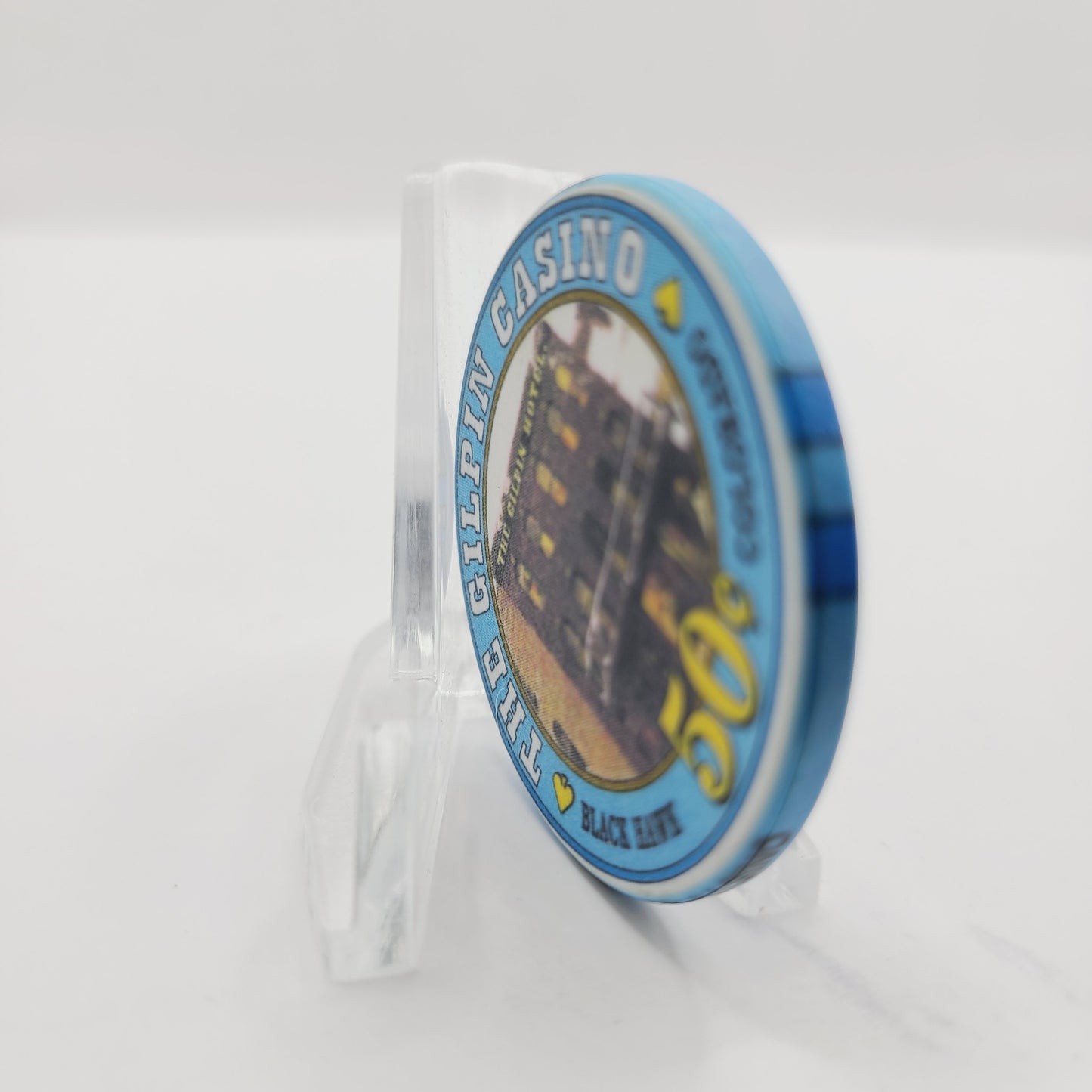 The Gilpin Casino Black Hawk Colorado 2005 $.50 Casino Chip