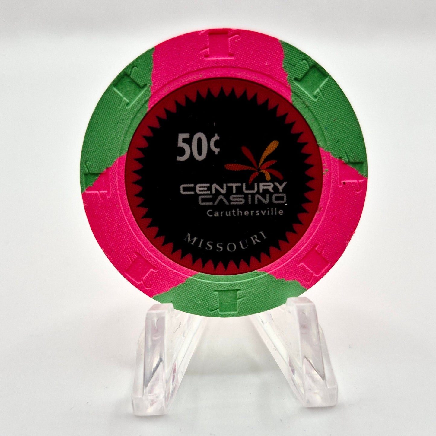 Century Casino Caruthersville Missouri 2020 $.50 Casino Chip