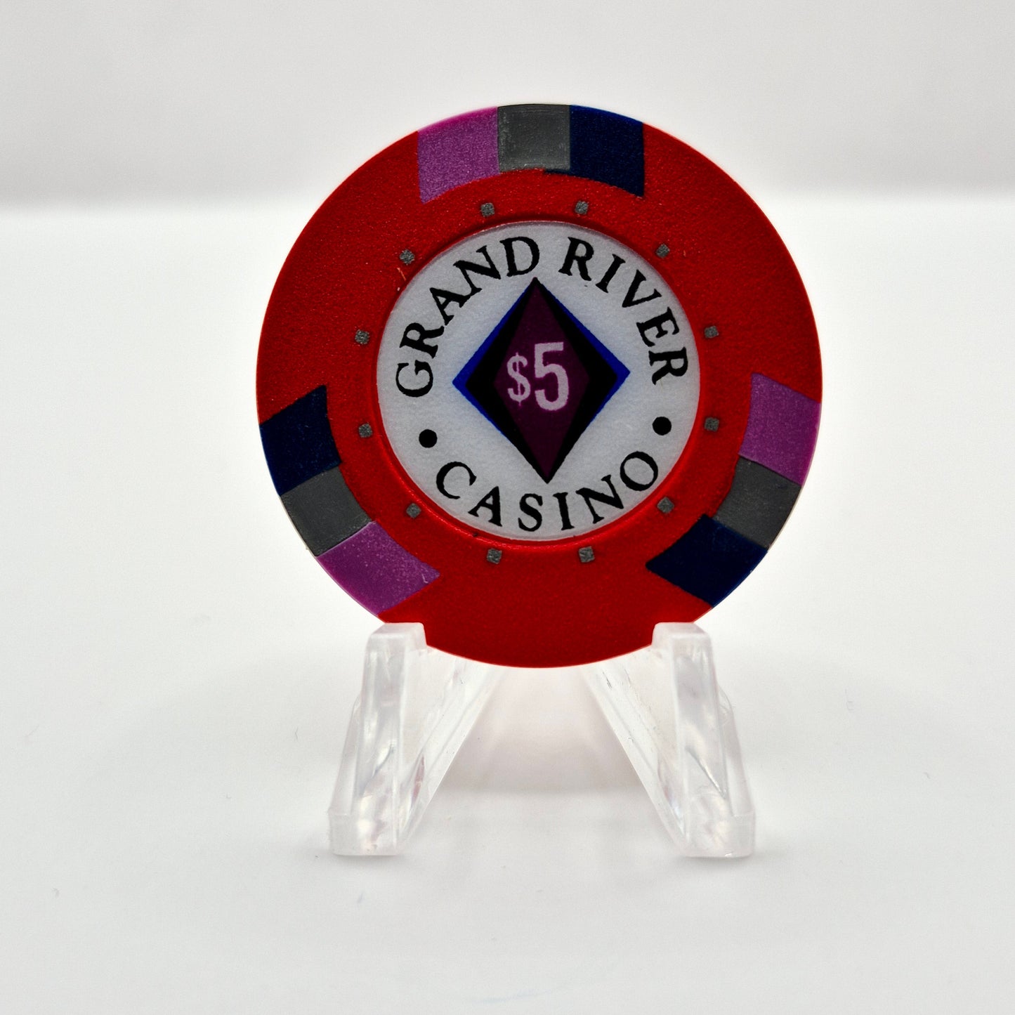 Grand River Casino Mobridge South Dakota $5 Casino Chip