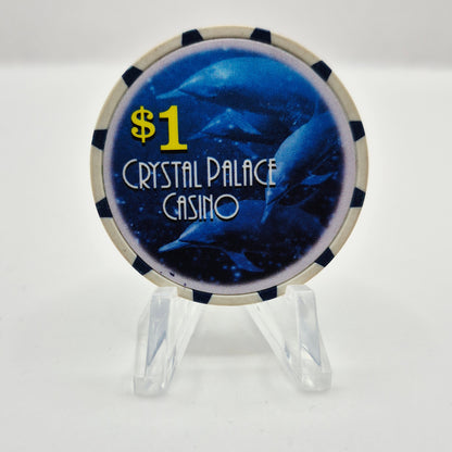 Crystal Palace Hotel Casino Nassau Bahamas $1 Casino Chip