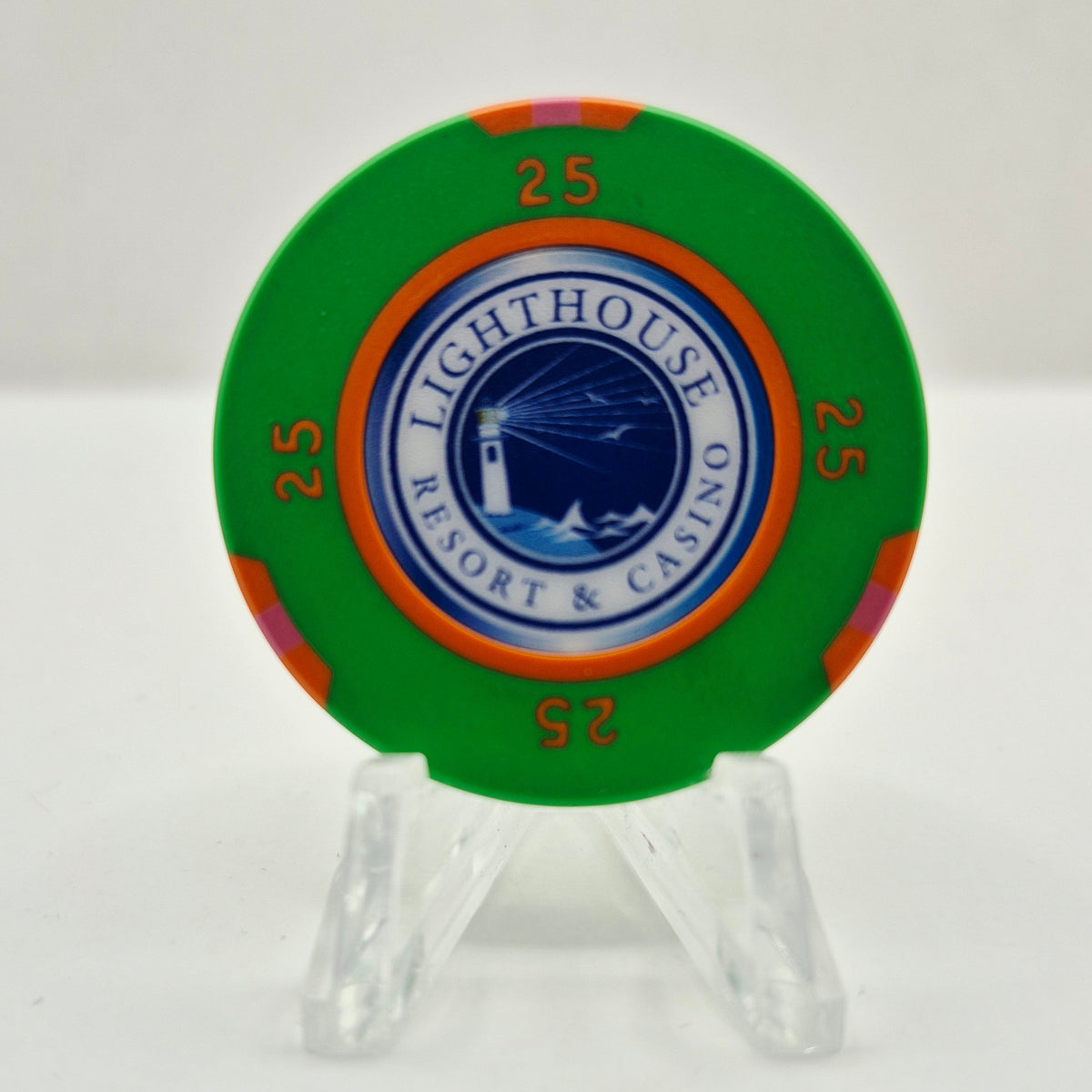 Lighthouse Resort  & Casino Cabo Rojo Puerto Rico $25 Casino Chip **Casino Never Opened