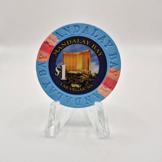 Mandalay Bay Casino Las Vegas Nevada 1999 $1 Casino Chip V2958