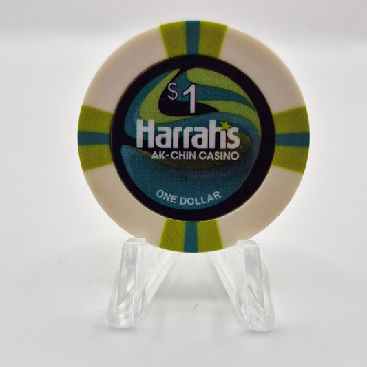 Harrah's Ak-Chin Casino Resort Maricopa Arizona $1 Casino Chip
