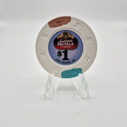 Casino Royale Casino Las Vegas Nevada 2007 $1 Casino Chip E5943