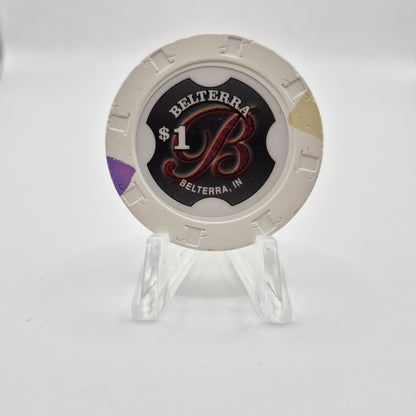 Belterra "Riverboat" Casino Belterra Indiana $1 Casino Chip