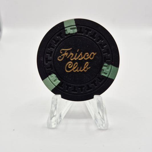 Frisco Club Casino Reno Nevada 1952 $25 Casino Chip N7667