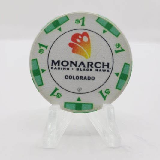Monarch Casino Black Hawk Colorado $1 Chip