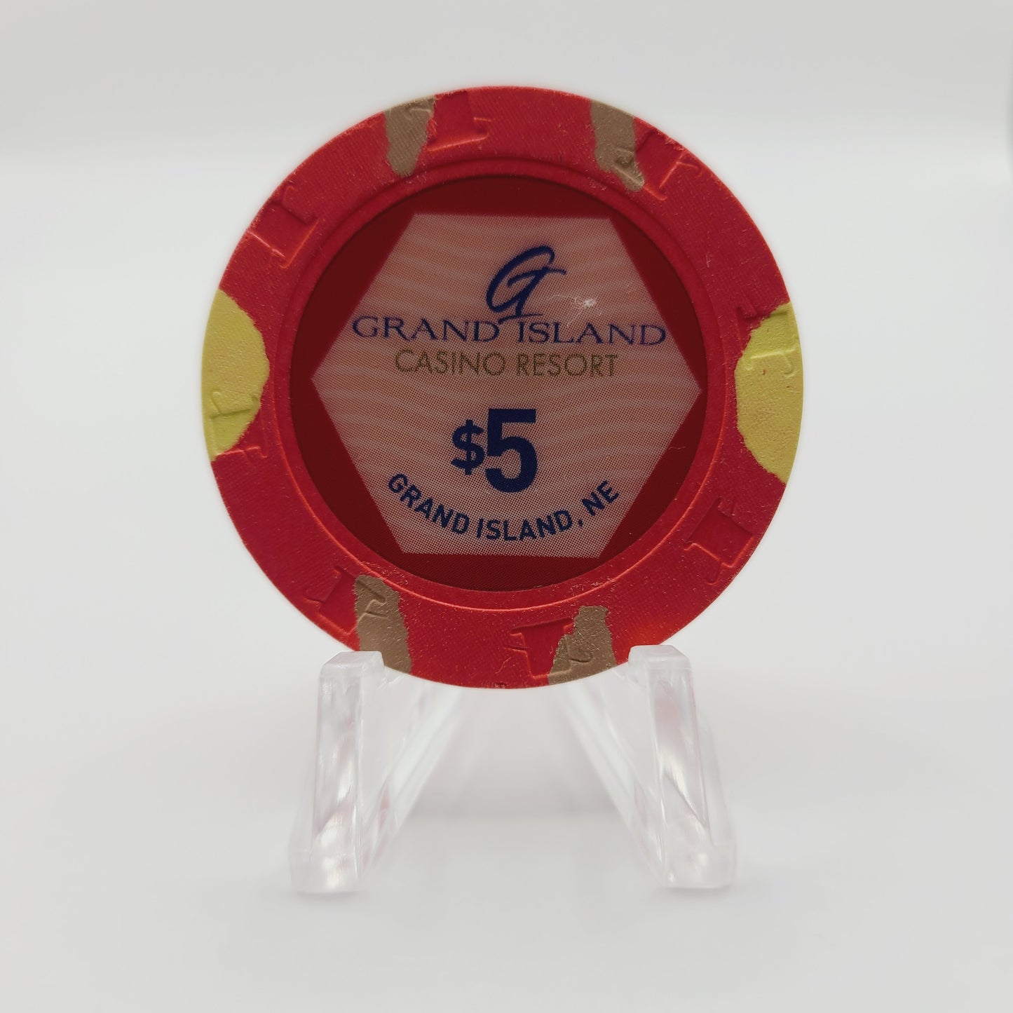 Grand Island Casino Grand Island Nebraska 2023 $5 Casino Chip