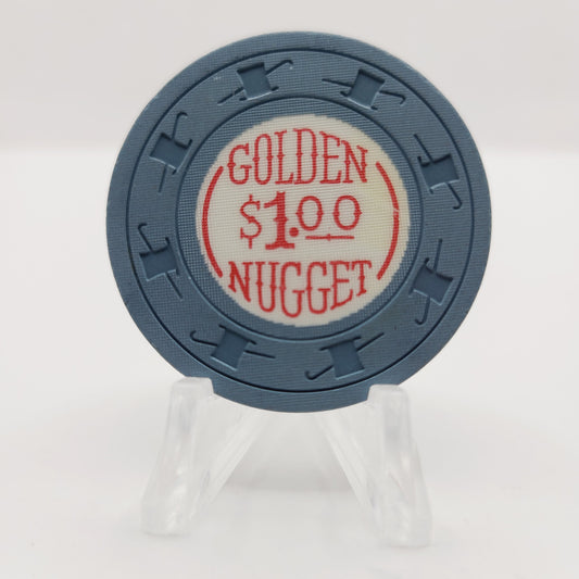 Golden Nugget Hotel Casino Las Vegas Nevada 1964 $1 Casino Chip N1732