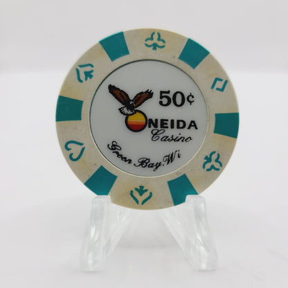 Oneida Casino & Hotel Green Bay Wisconsin $.50 Casino Chip