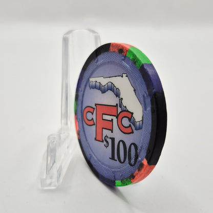 CFC (Florida Casino Cruises) Casino Florida "Day Cruise" $100 Casino Chip