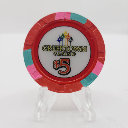 Greektown Casino Detroit Michigan $5 Casino Chip