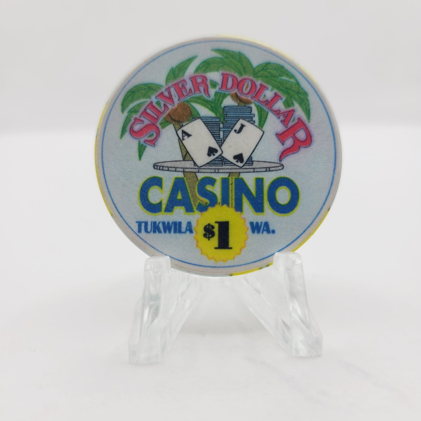 Silver Dollar Casino Tukwila Washington $1 Casino Chip
