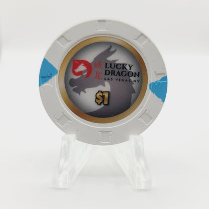 Lucky Dragon Casino Las Vegas Nevada $1 Casino Chip D2457