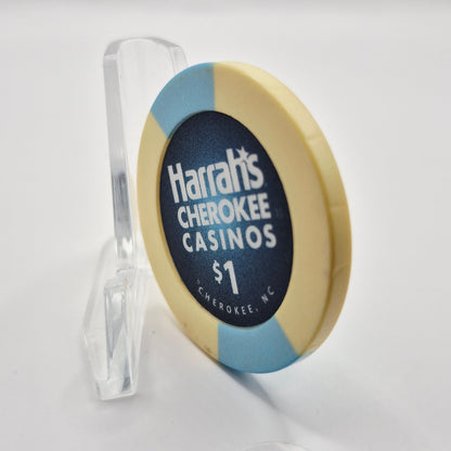 Harrah's Cherokee Valley River Hotel Casino Murphy North Carolina 2021 $1 Casino Chip