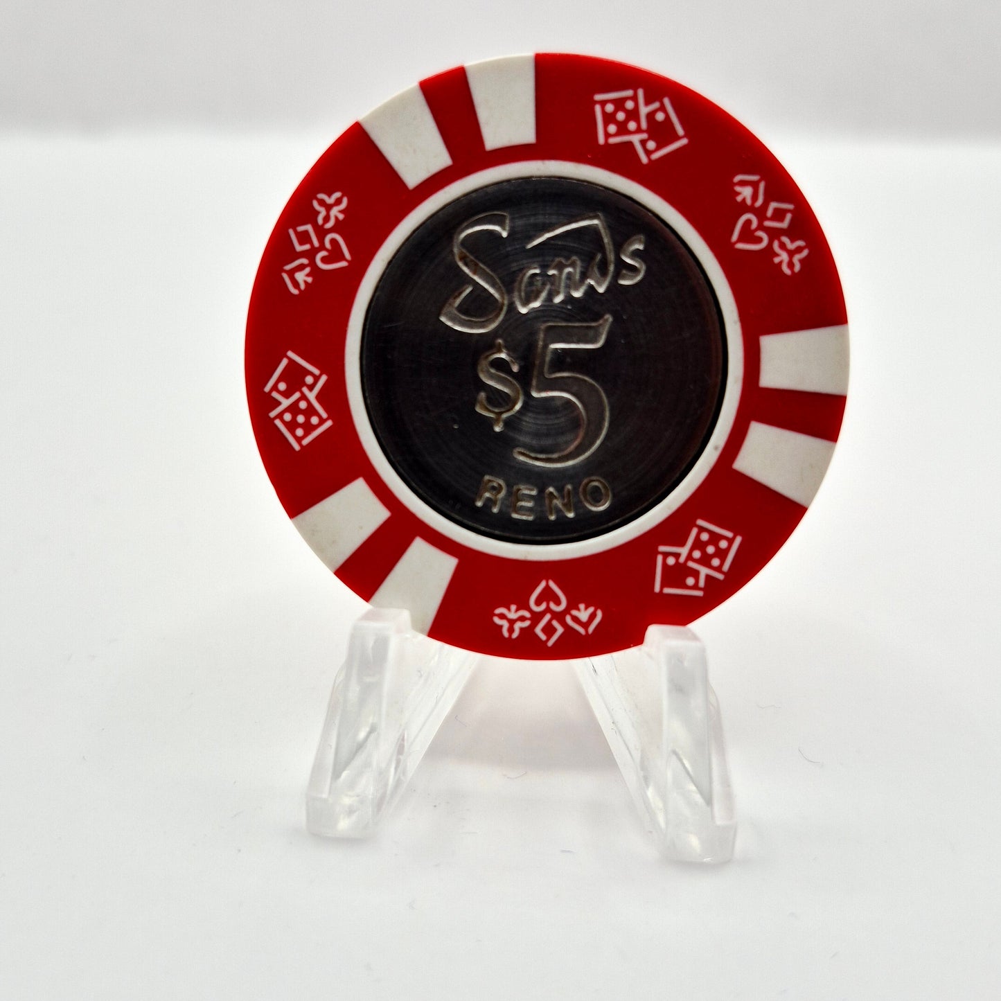 Sands Regency Hotel Casino Reno Nevada 1983 $5 Casino Chip N5522.P