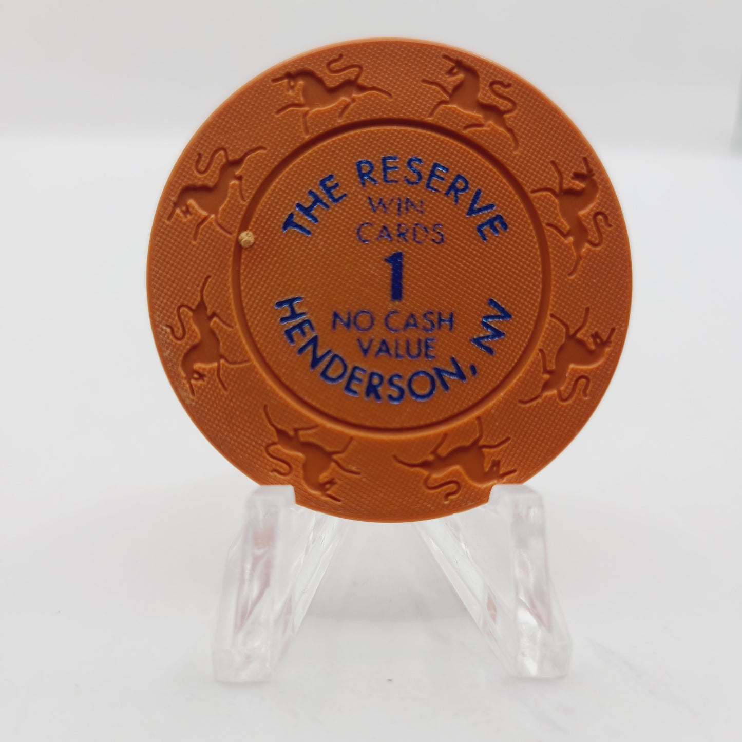 Reserve Hotel Casino Henderson Nevada 2001 Win Cards 1 NCV  Casino Chip V9601