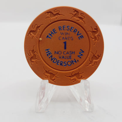 Reserve Hotel Casino Henderson Nevada 2001 Win Cards 1 NCV  Casino Chip V9601