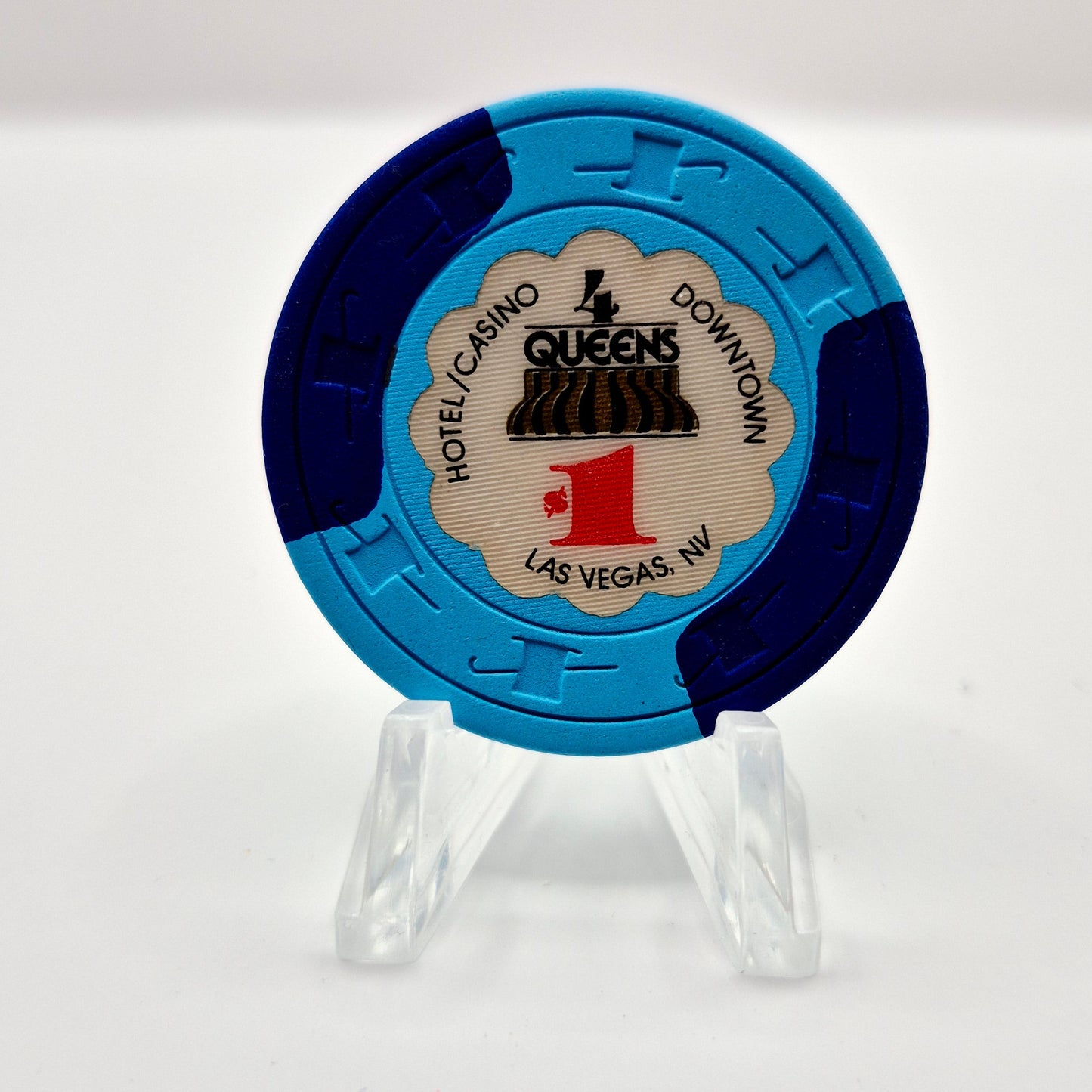 Four Queens Hotel Casino Las Vegas Nevada 1989 $1 Casino Chip N1175