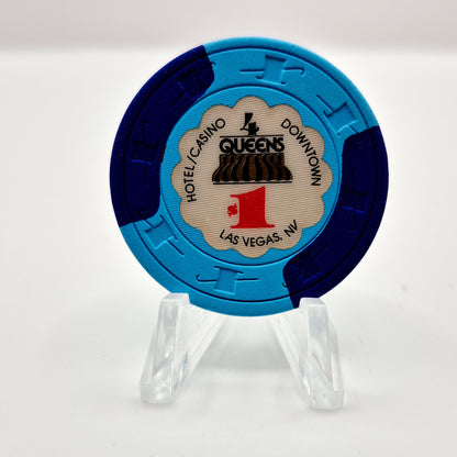 Four Queens Hotel Casino Las Vegas Nevada 1989 $1 Casino Chip N1175