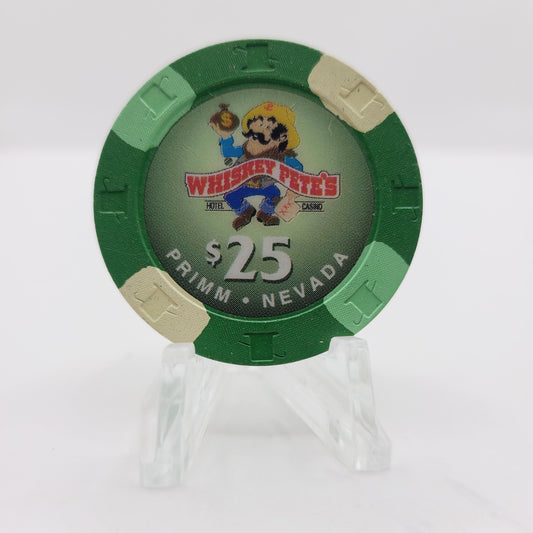 Whiskey Pete's Hotel Casino Primm Nevada 1999 $25 Casino Chip V6035