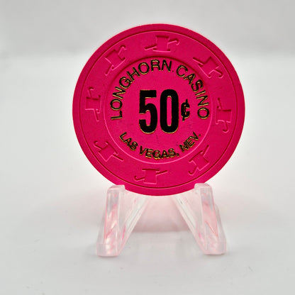 Longhorn Casino Las Vegas Nevada 1999 $0.50 Casino Chip V4760
