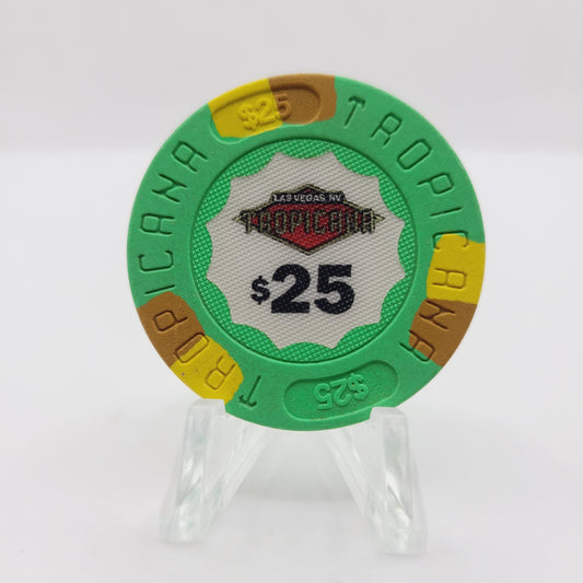Tropicana Hotel Casino Las Vegas Nevada 1992 $25 Casino Chip N4588