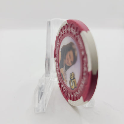 Atlantic City Hilton Atlantic City New Jersey "1997 Miss America" $5 Casino Chip