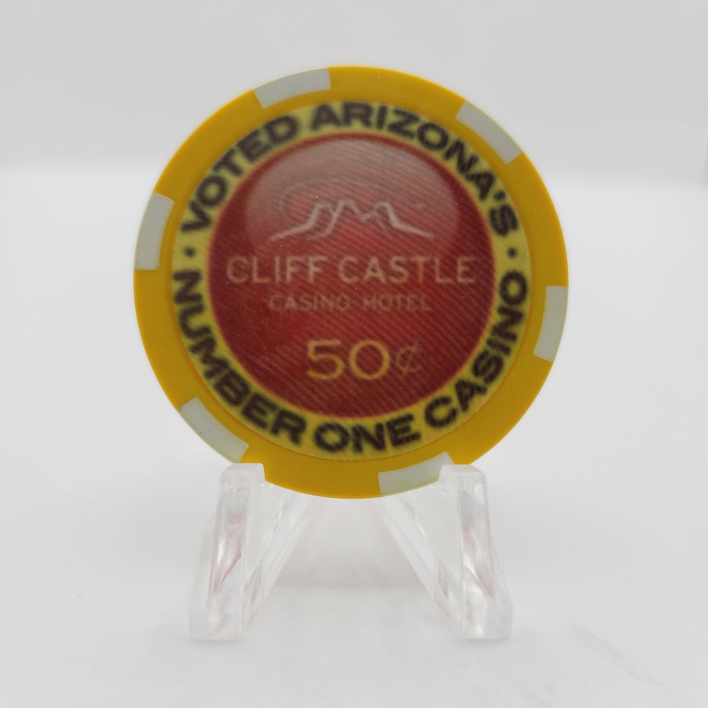 Cliff Castle Casino Hotel Camp Verde Arizona 2012 $.50  Casino Chip