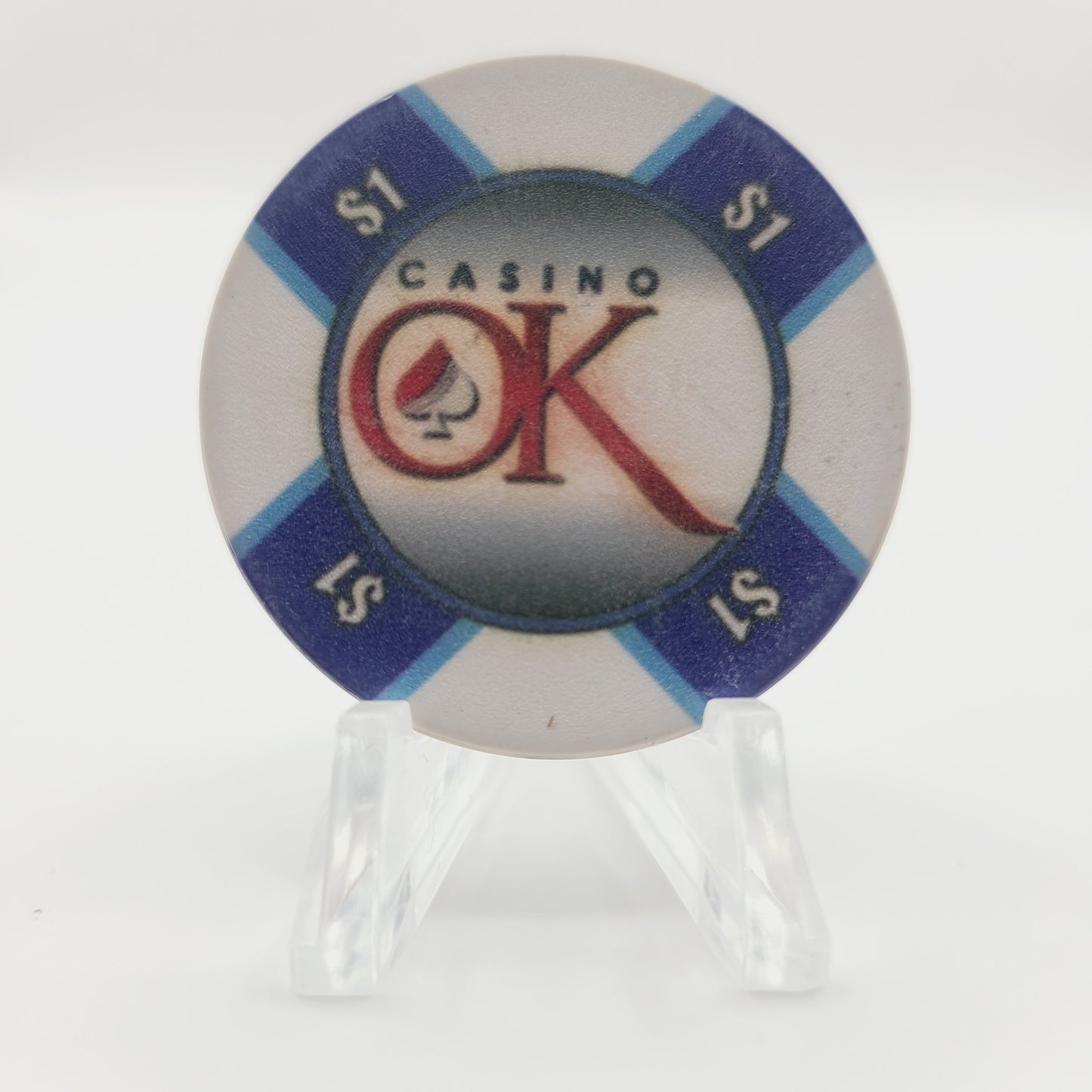Casino OK "Oklahoma" Casino Hinton Oklahoma 2012 $1 Casino chip CG091267