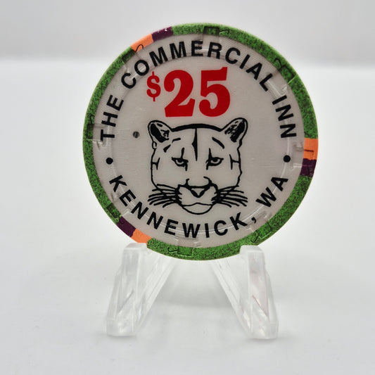 The Commercial Inn  Kennewick Washington $25 Casino Chip