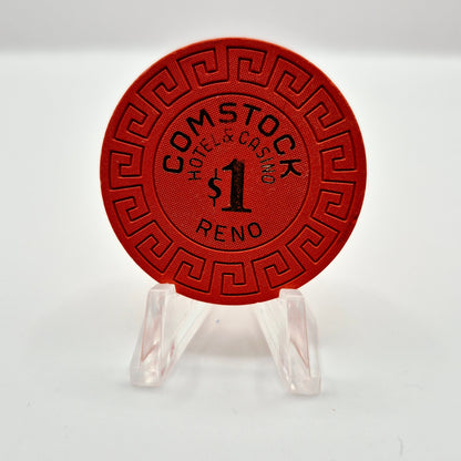Comstock Hotel Casino Reno Nevada 1978 $1 Casino Chip N5035