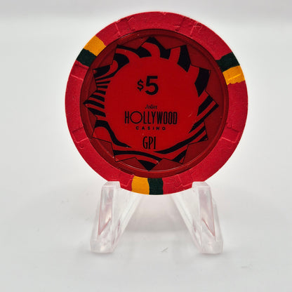 Hollywood Casino Joliet Illinois 2025 $5 Casino Chip