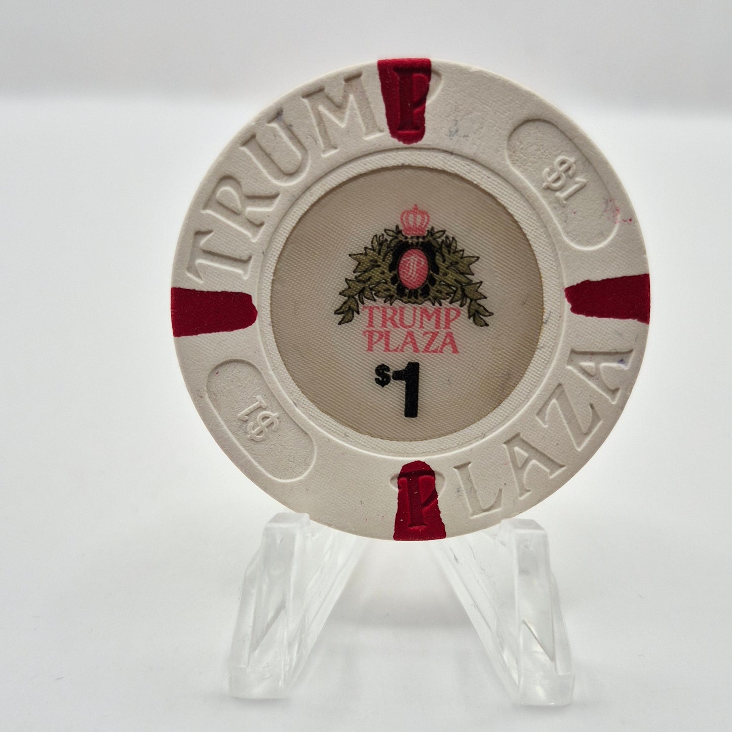 Trump Plaza Hotel Casino Atlantic City New Jersey $1 Chip