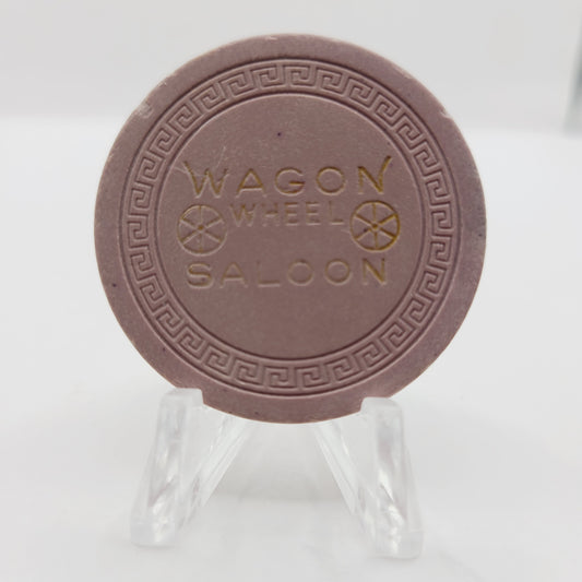 Harvey's Wagon Wheel Hotel Casino Lake Tahoe Nevada 1940 $.25 Casino chip N5602