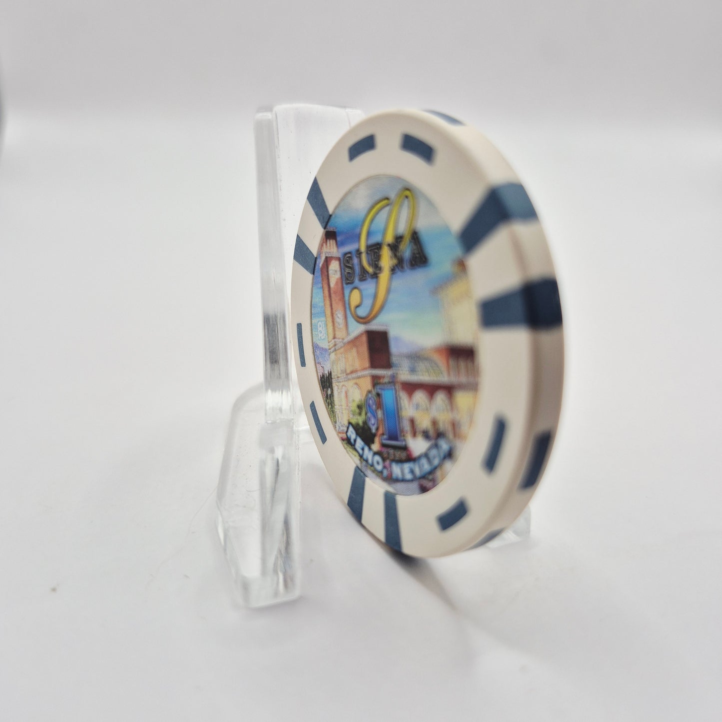 Siena Hotel Casino Reno Nevada 2001 $1 Casino Chip V9759