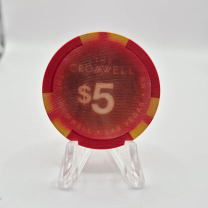 The Cromwell Las Vegas Nevada 2014 $5 Casino Chip D1431 *Circulated