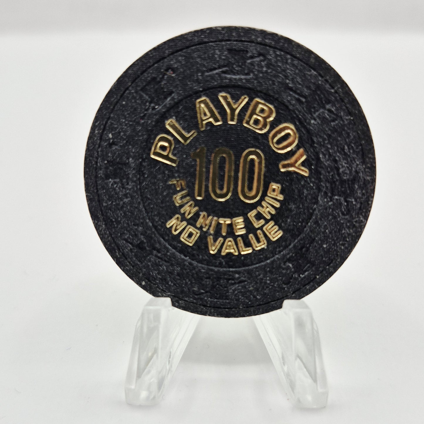 Playboy Hotel Casino Atlantic City New Jersey 1981 $100 Fun Night No Cash Value  Casino Chip