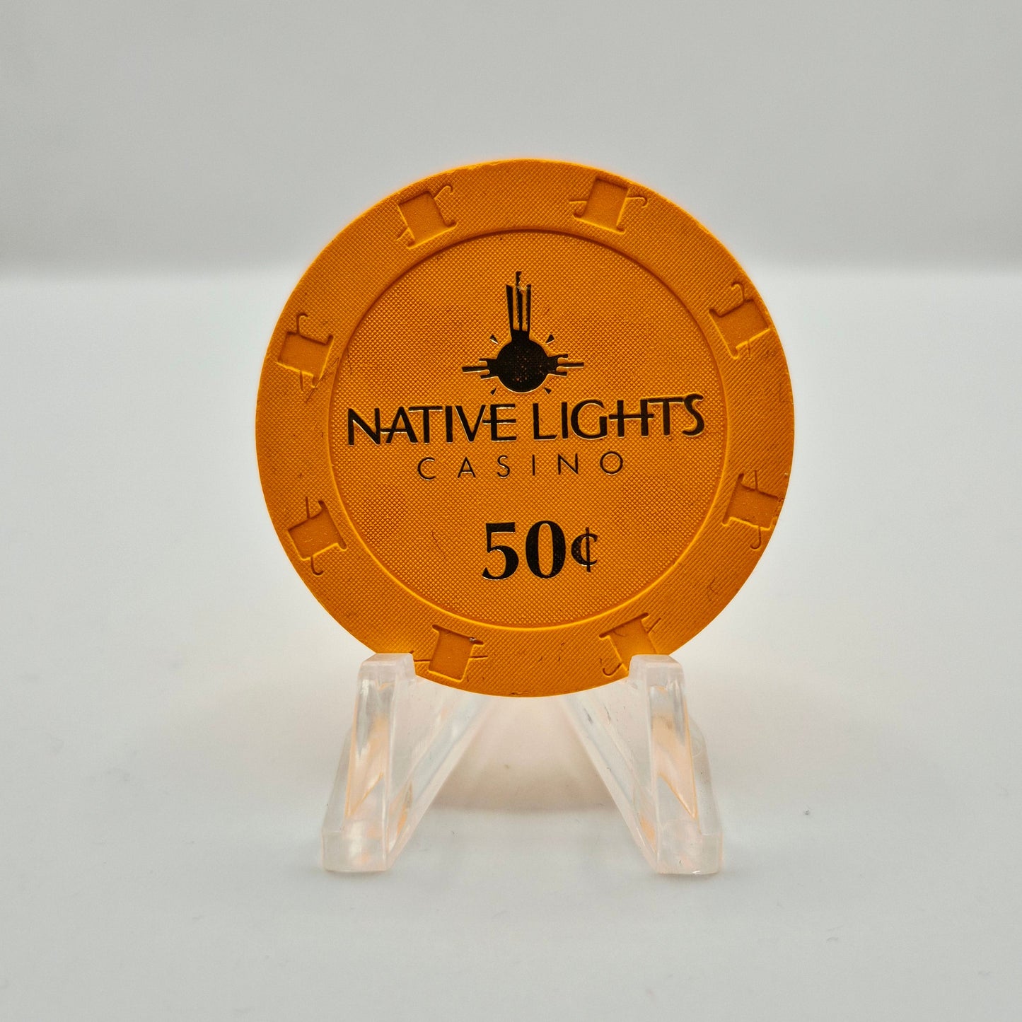 Native Lights Casino Newkirk Oklahoma $.50 Casino Chip
