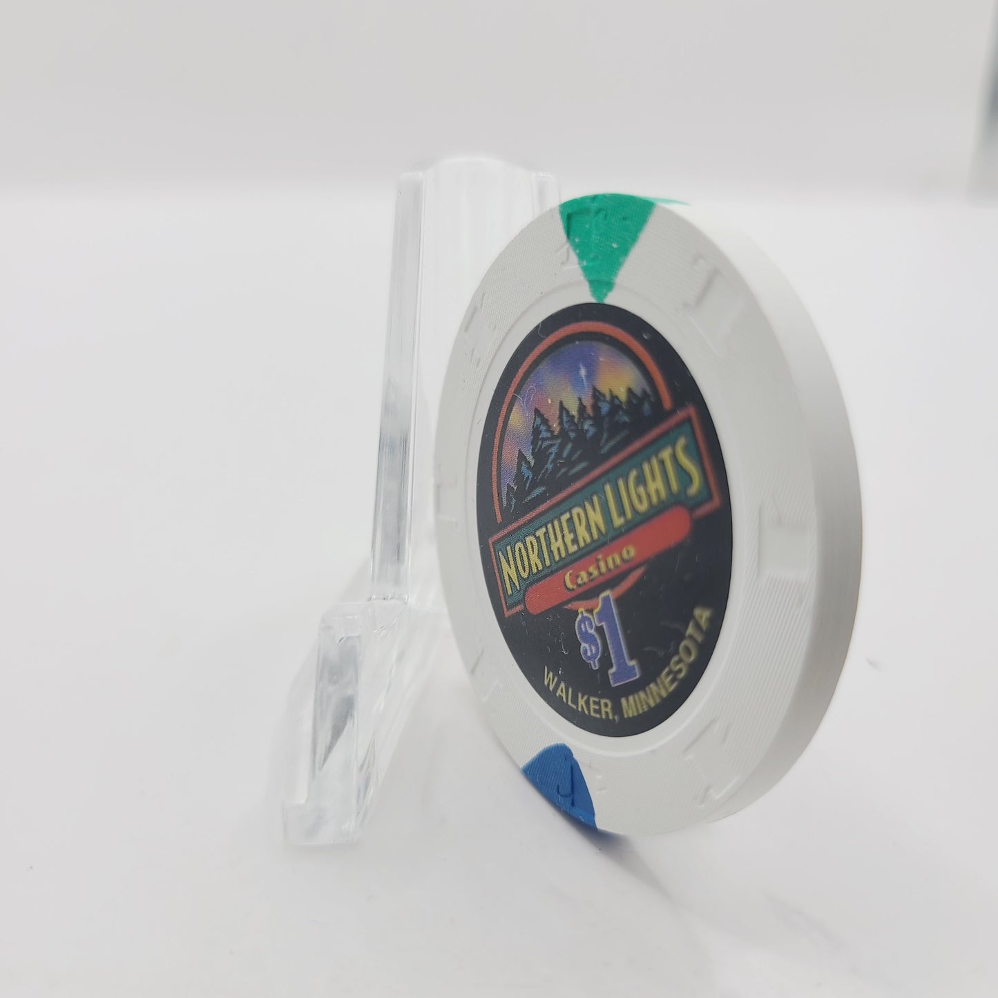 Northern Lights hotel casino Walker Minnesota $1 Casino Chip