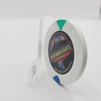 Northern Lights hotel casino Walker Minnesota $1 Casino Chip