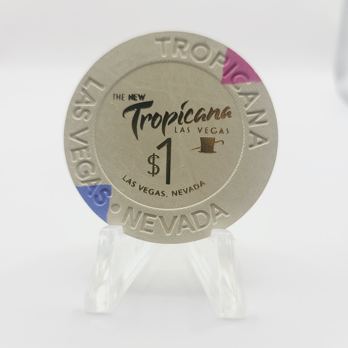 Tropicana Hotel Casino Las Vegas Nevada "2023" $1 Casino Chip