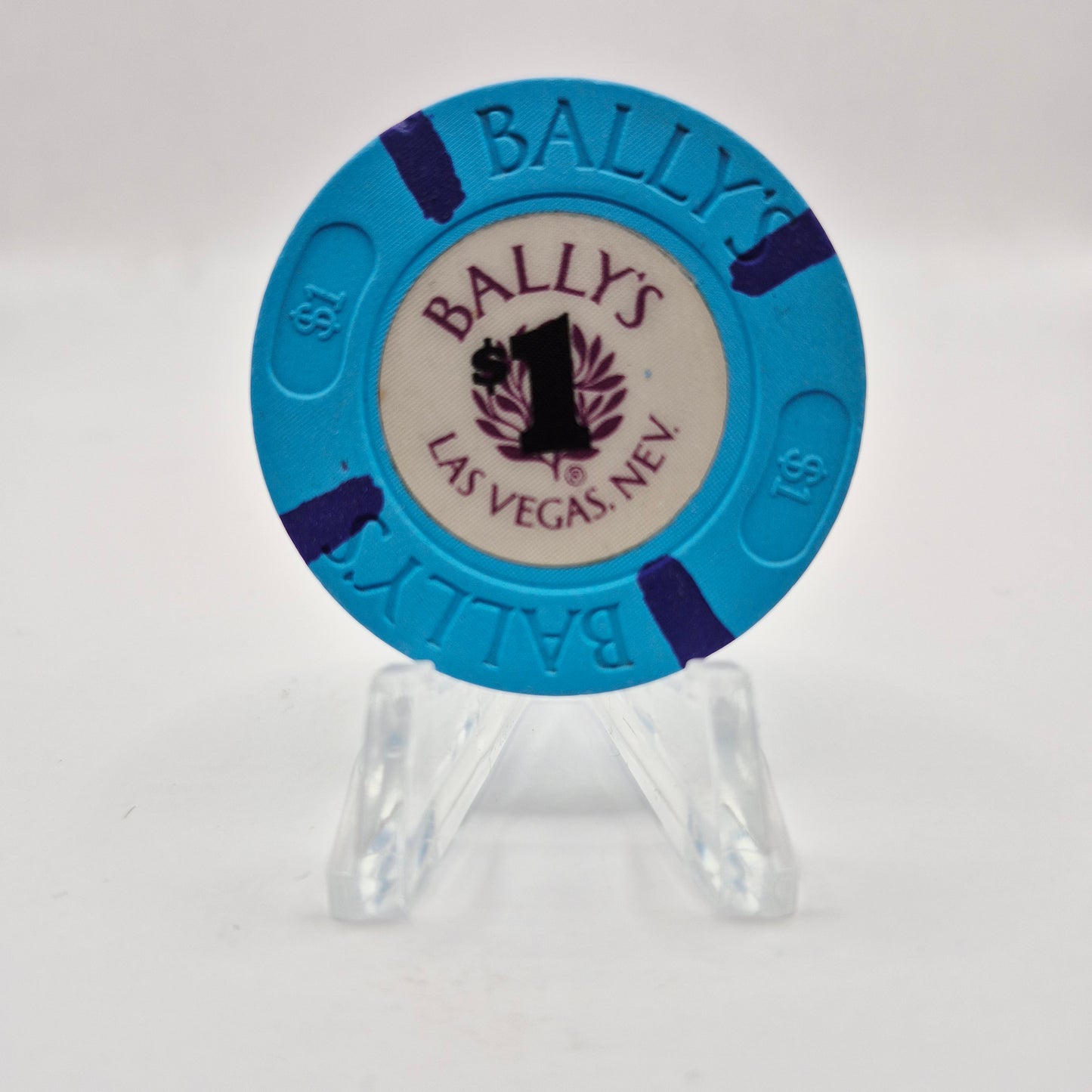 Bally's Hotel Casino Las Vegas Nevada 1997 $1 Casino Chip N7965