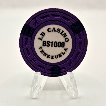 LB Casino Venezuela UFC 1000 Bolivar Soberano Casino Chip CG264655