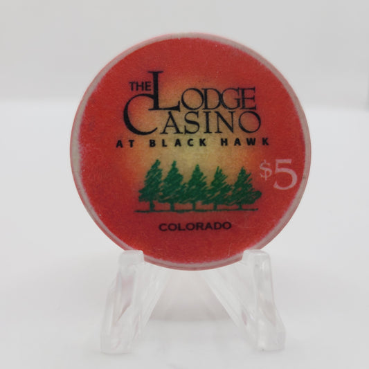 Lodge Casino & Hotel Black Hawk Colorado  $5 Casino Chip