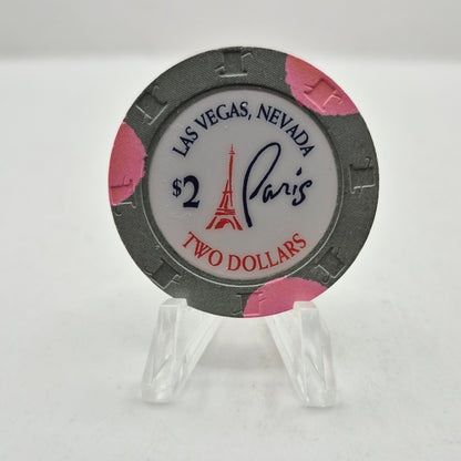 Paris Hotel Casino Las Vegas Nevada 2022 $2 Casino Chip